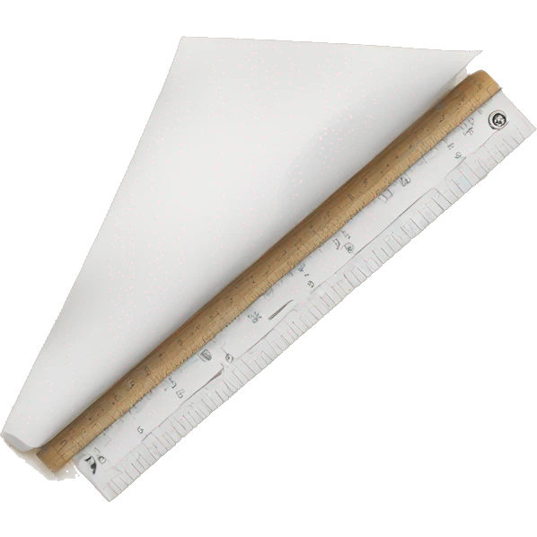paper and ruler emoji