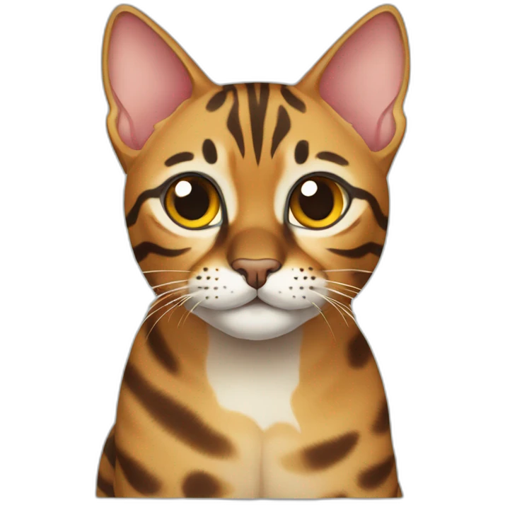 bengal cat emoji
