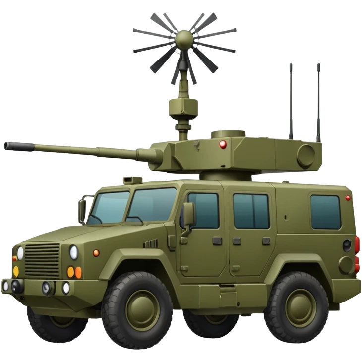 vehicle with electronic warfare equipment emoji
