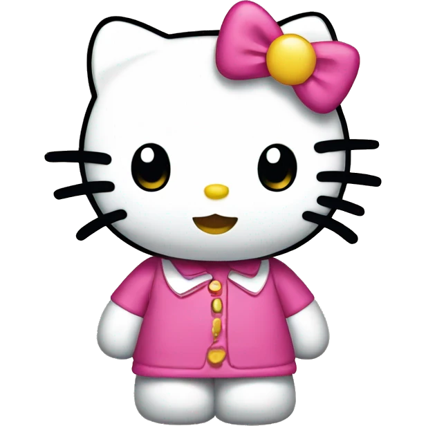 Hello kitty emoji