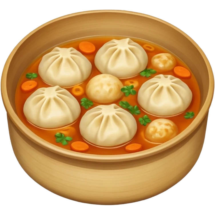 soup dumpling emoji