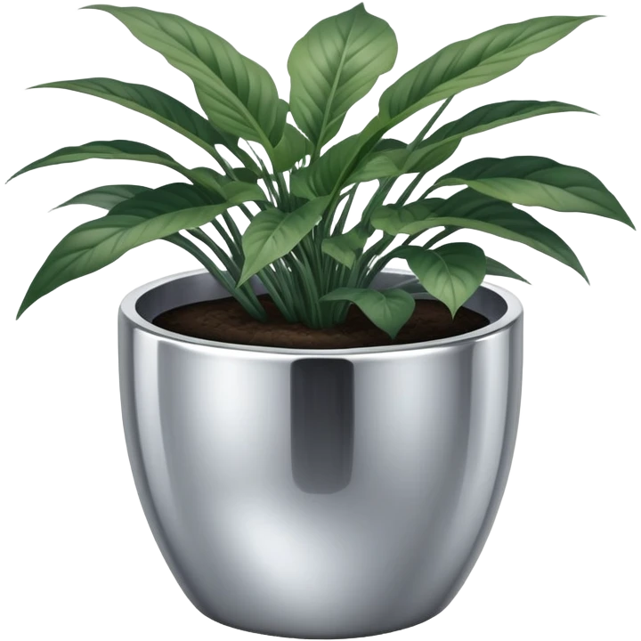 plant in pot style hajime sorayama emoji