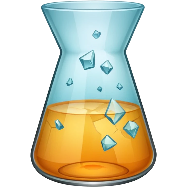 Cracked Beaker emoji