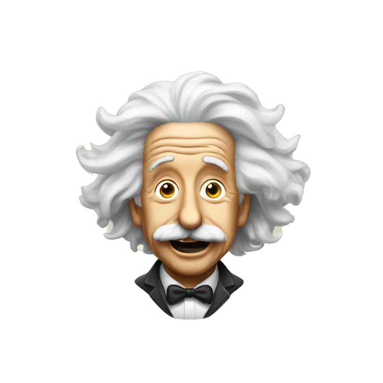  Einstein surfeando emoji