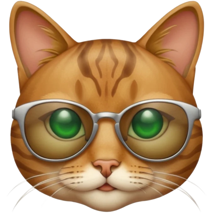 Cat wearing sunglasses emoji