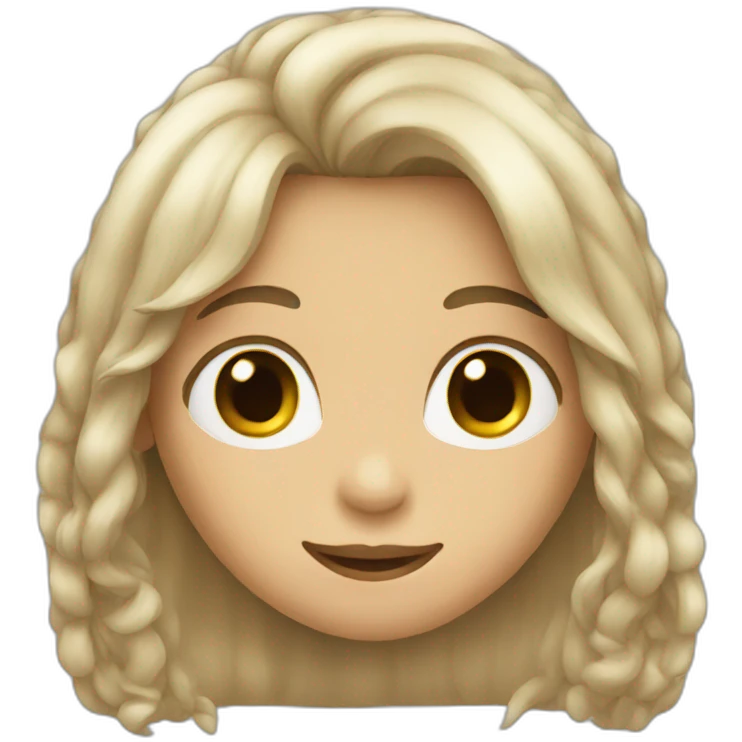 Long hair emoji