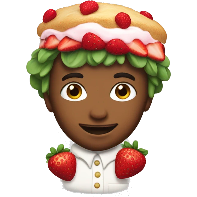 A stawberry shortcake  emoji