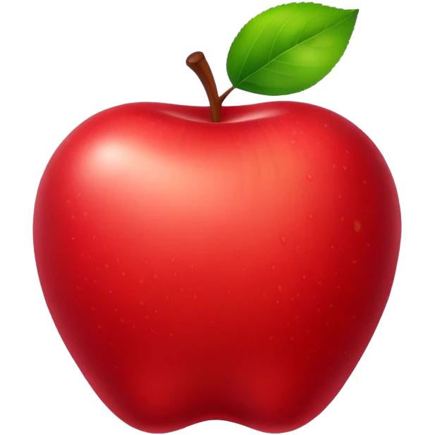 Mad apple emoji