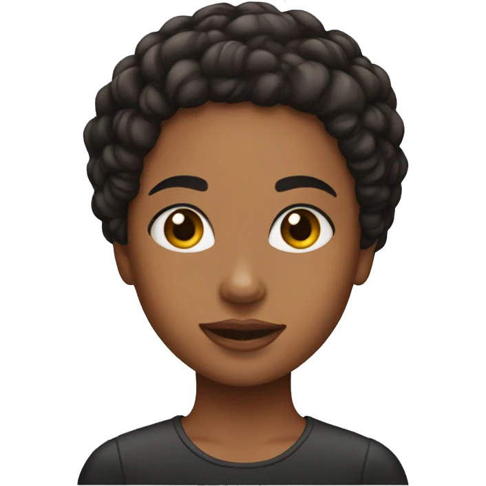 a girl with twa emoji