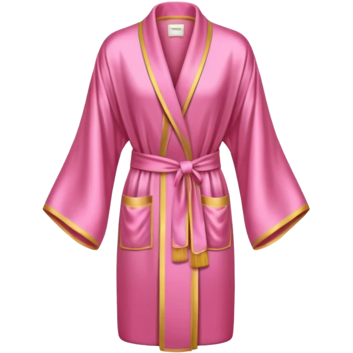 pink silk robe emoji