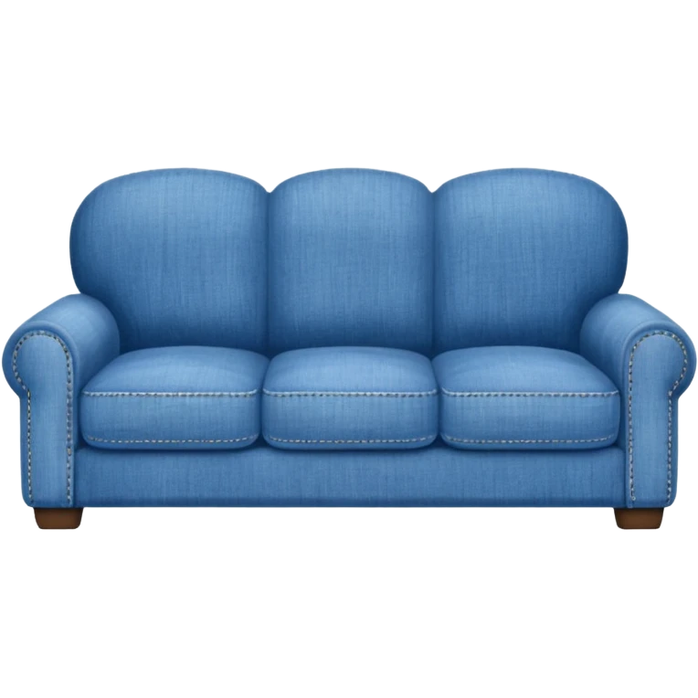 Denim couch emoji
