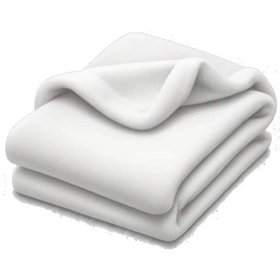White blanket emoji