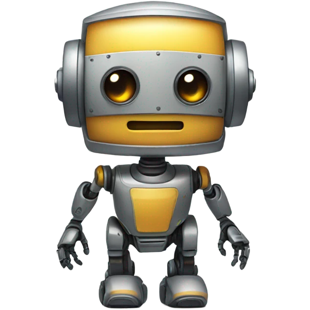 cute robot emoji