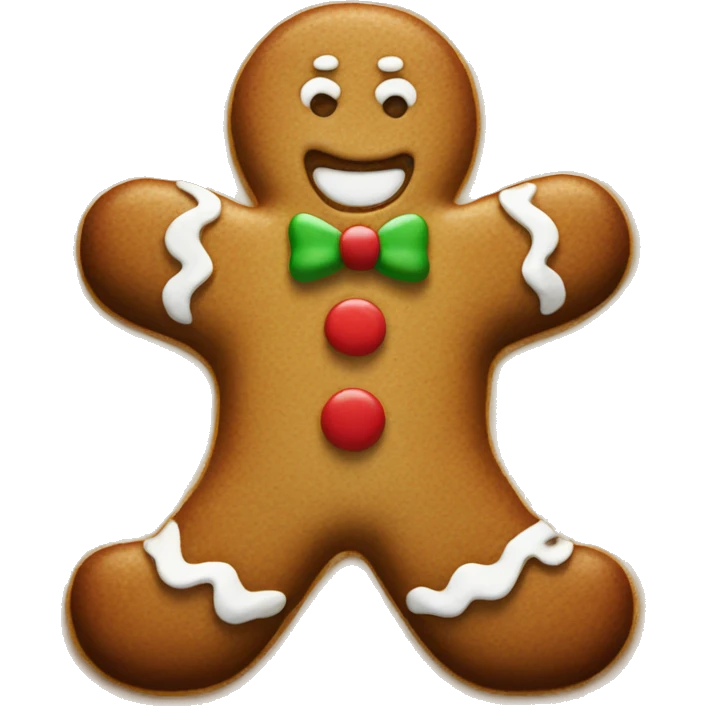 Gingerbread man  emoji