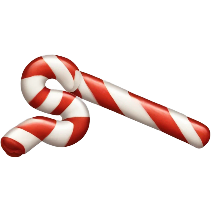 candy cane emoji