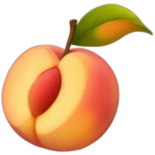 peach emoji