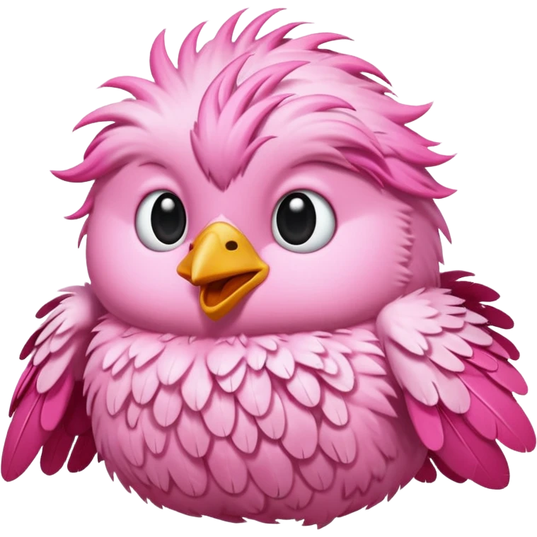 pink birds emoji