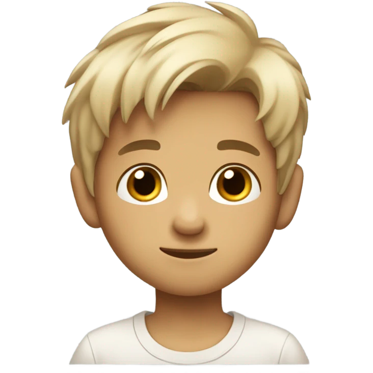 Coy boy  emoji