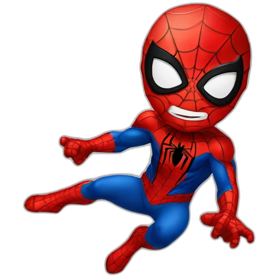 Spiderman kid emoji