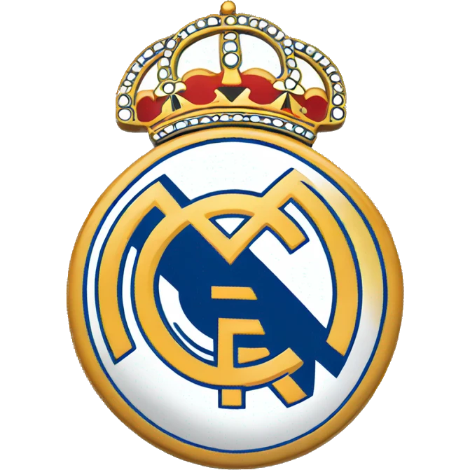 real Madrid logo  emoji