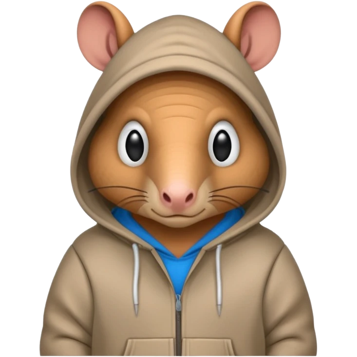 modern hacker armadillo who hates codebase errors  emoji