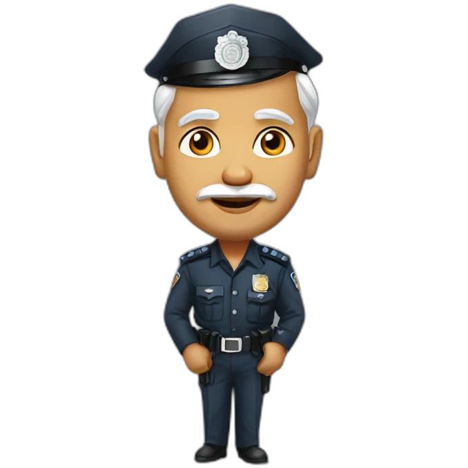 narendra modi cop emoji