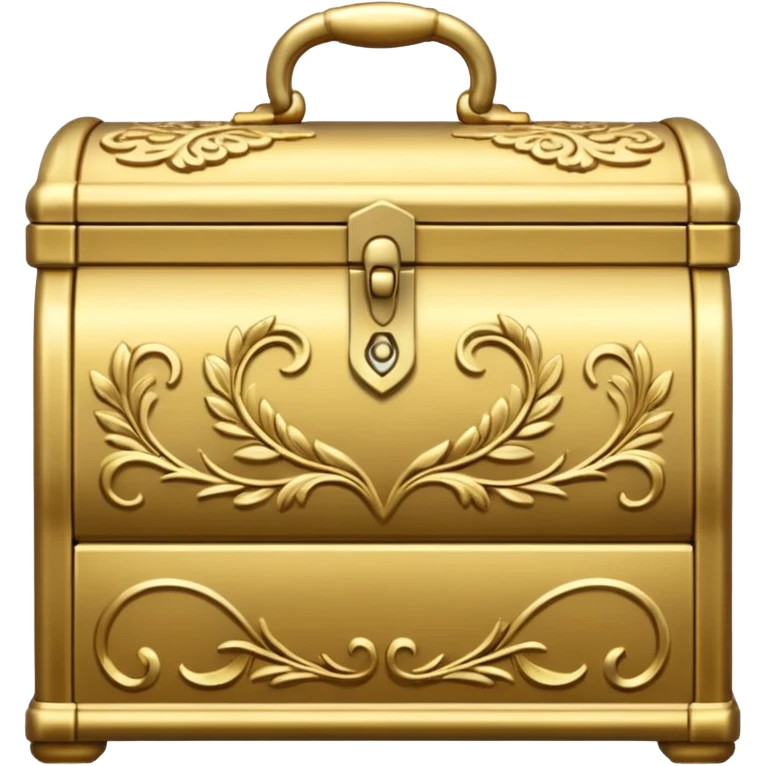 gold mealic chest  premium  emoji