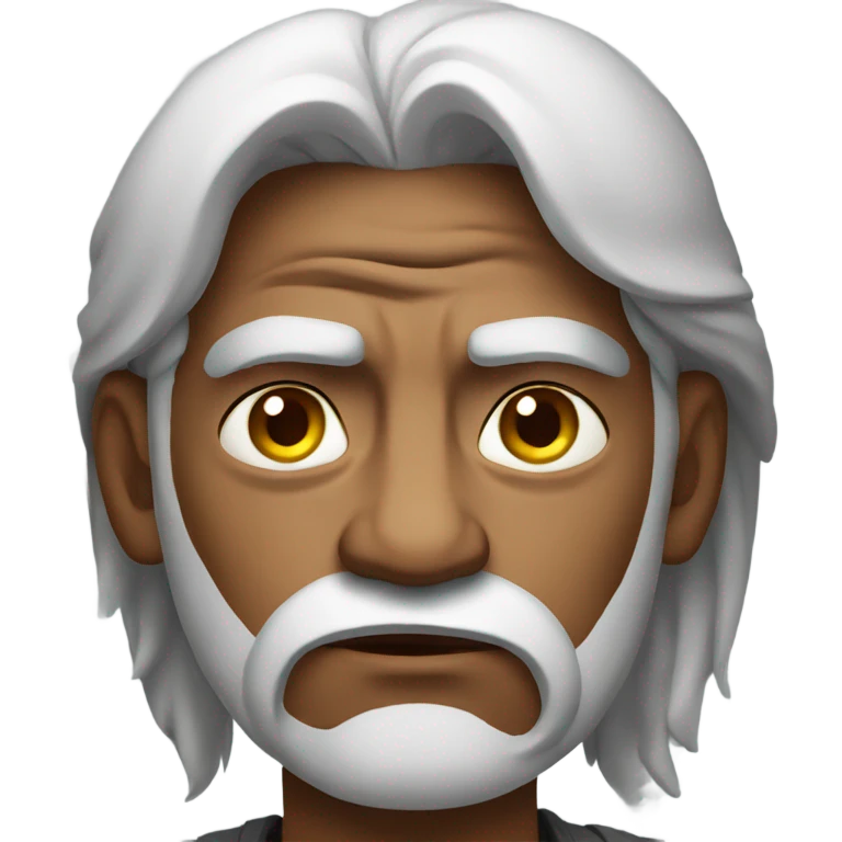 Grumpy Indian  emoji