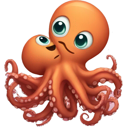 octopus hug emoji