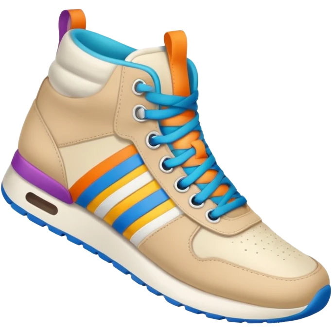 a foot with shoes emoji