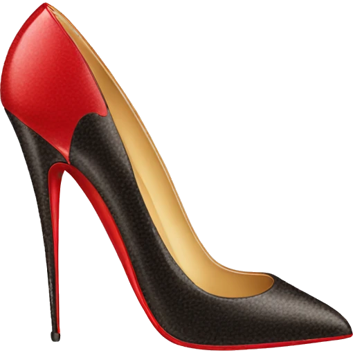 louboutin heel emoji