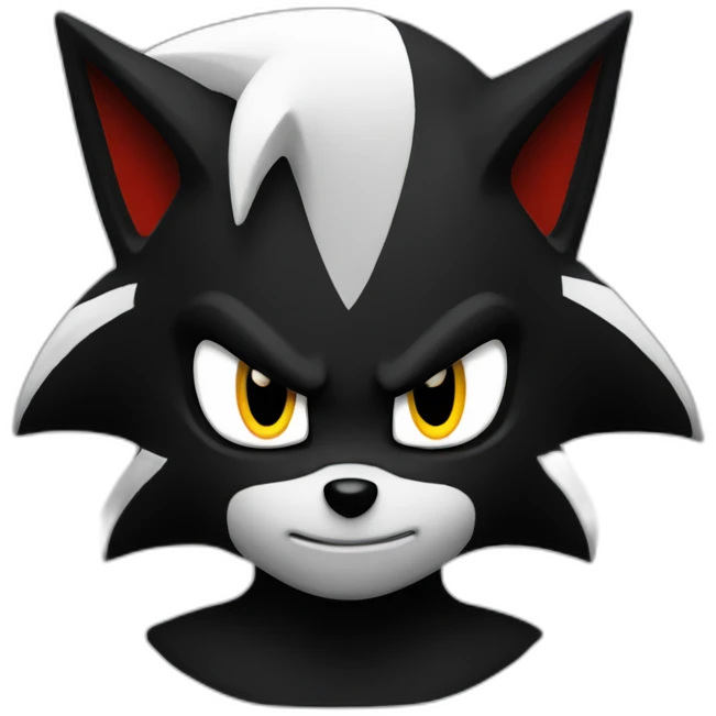 Shadow the hedgehog emoji