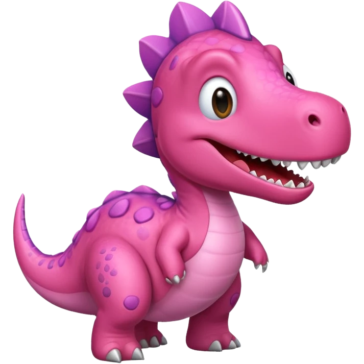 pink dino emoji