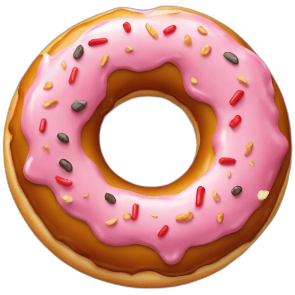 JUL qui mange un donut emoji