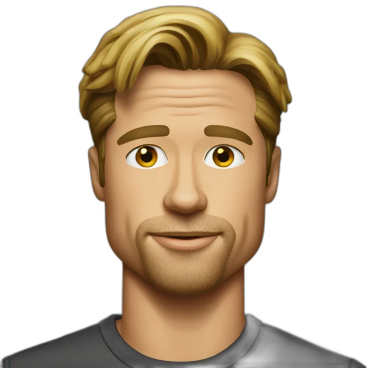 brad pitt emoji