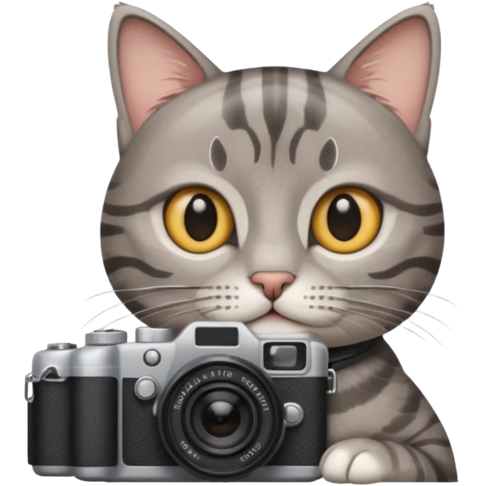 Resim çeken kedi emoji