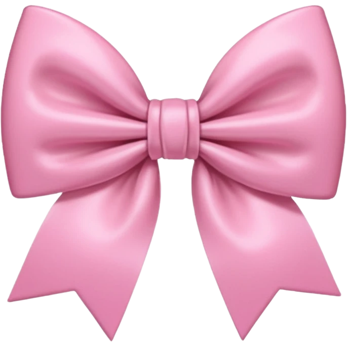 Pink coquette aesthetic bow pale emoji