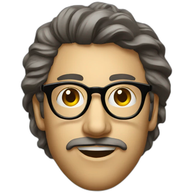 art director glasses emoji