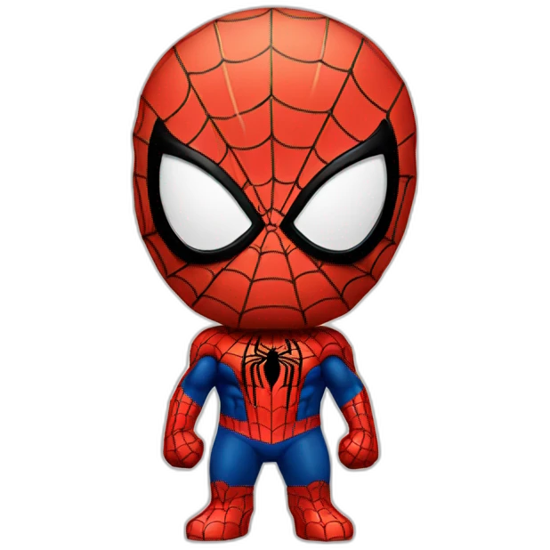 Spiderman looking seriously emoji
