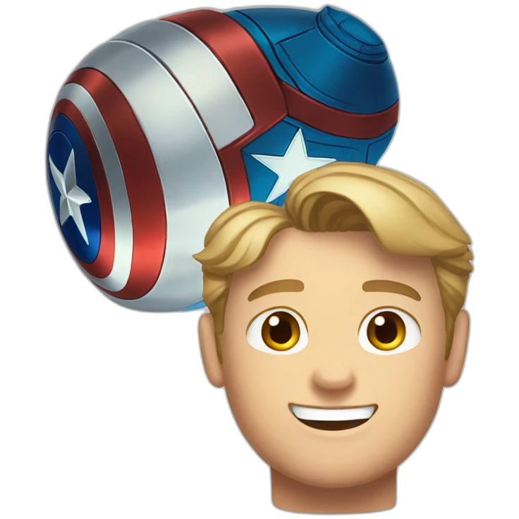 steve rogers,Captain America emoji