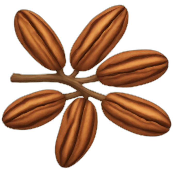Pecan emoji