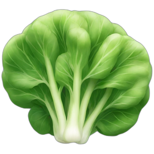 Bok Choi Large Bubble Bum emoji