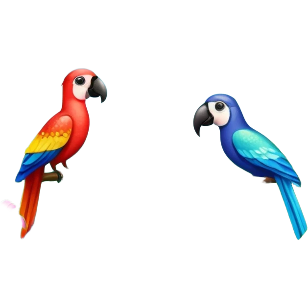 Lush exotic tropical sparkly colorful flowery jungle nature glittery water tropical birds scenery  emoji