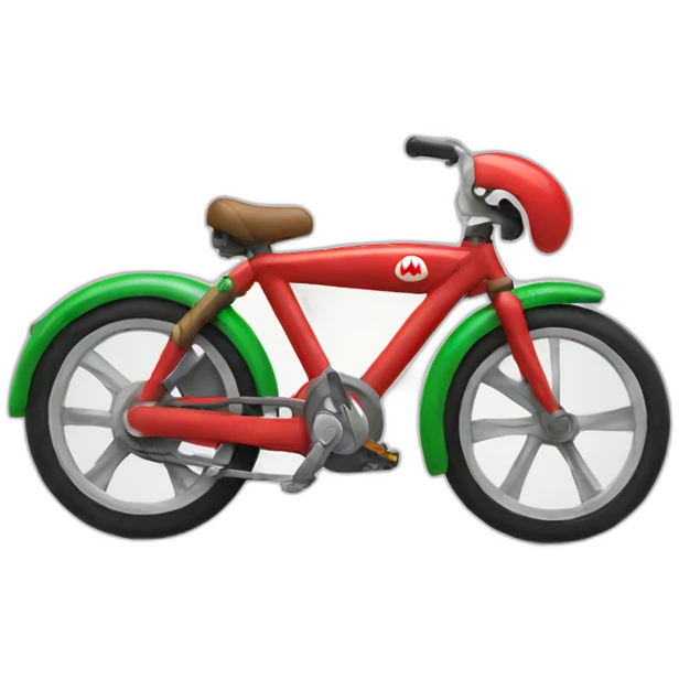 Mario bike emoji
