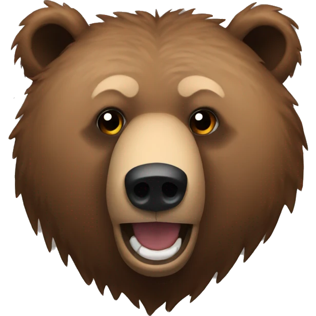 Grizzly bear emoji