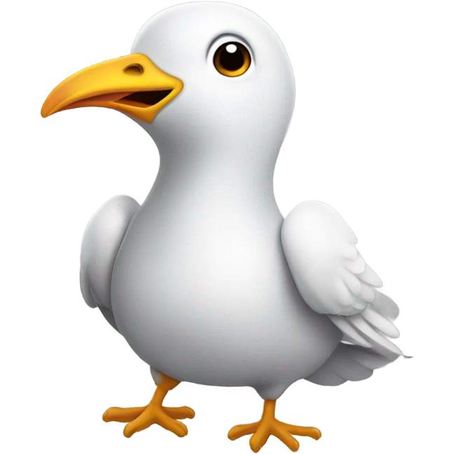 dove with a beer emoji