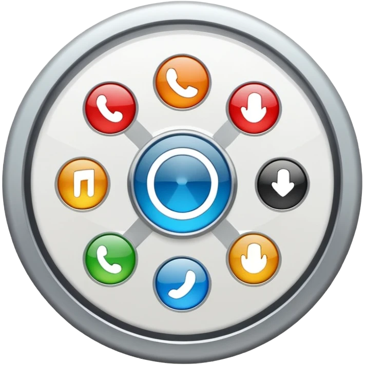 Genrate for me a settings wheel like an iphone emoji