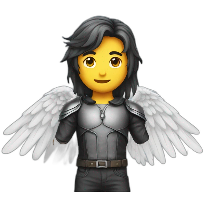 one winged angel emoji