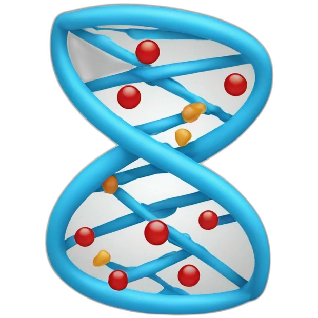 DNA surprise emoji