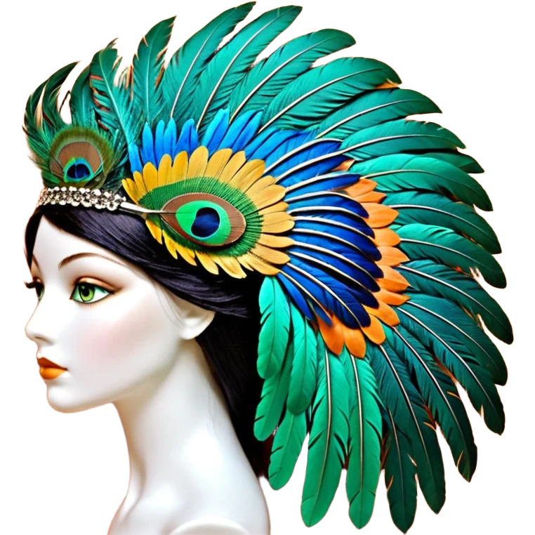 ave Cabeza y espalda: tonos verdes y azulados brillantes.

Pecho: anaranjado intenso que contrasta con el resto del cuerpo.

Alas: mezcla de verdes y negros.

Cola: larga y elegante, con dos plumas centrales que terminan en forma de “raqueta”. emoji